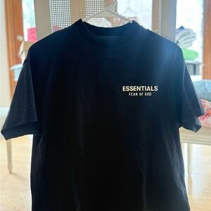 Essentials Black Short Sleeve Tee